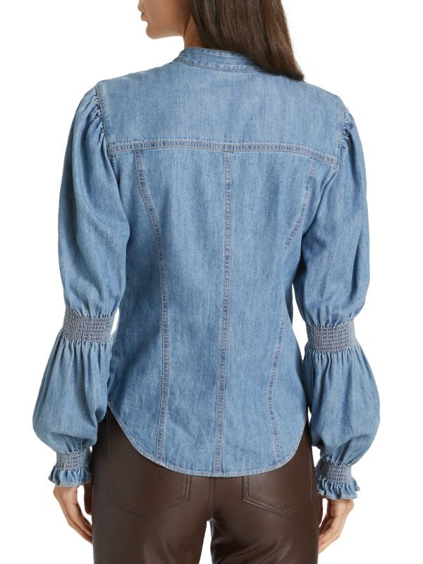 VERONICA BEARD denim top