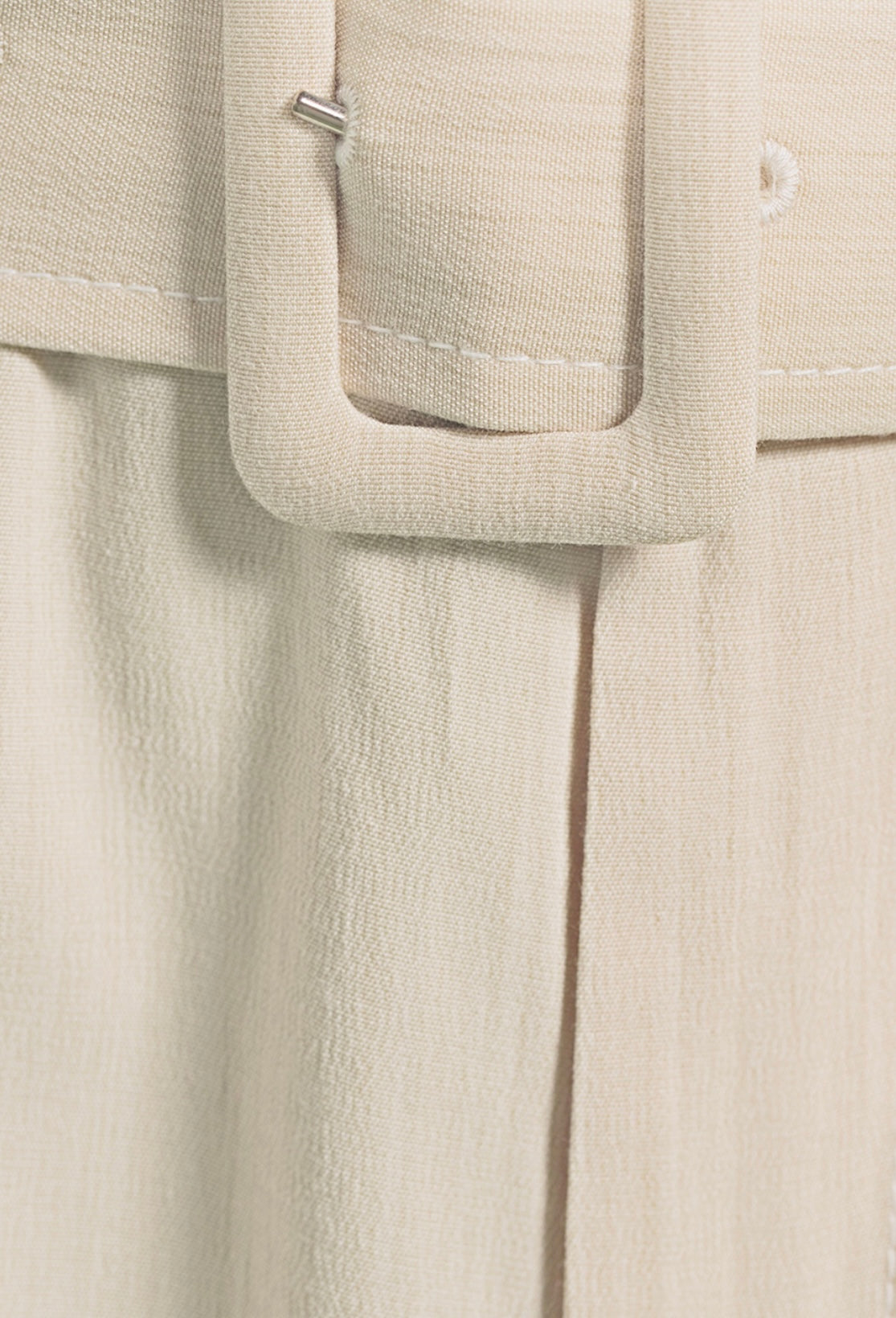 GANNI
Belted Melange Suiting Shorts