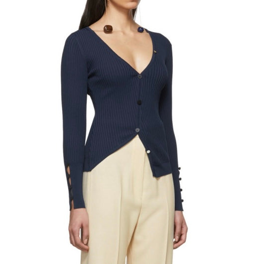 Jacquemus Navy Cardigan