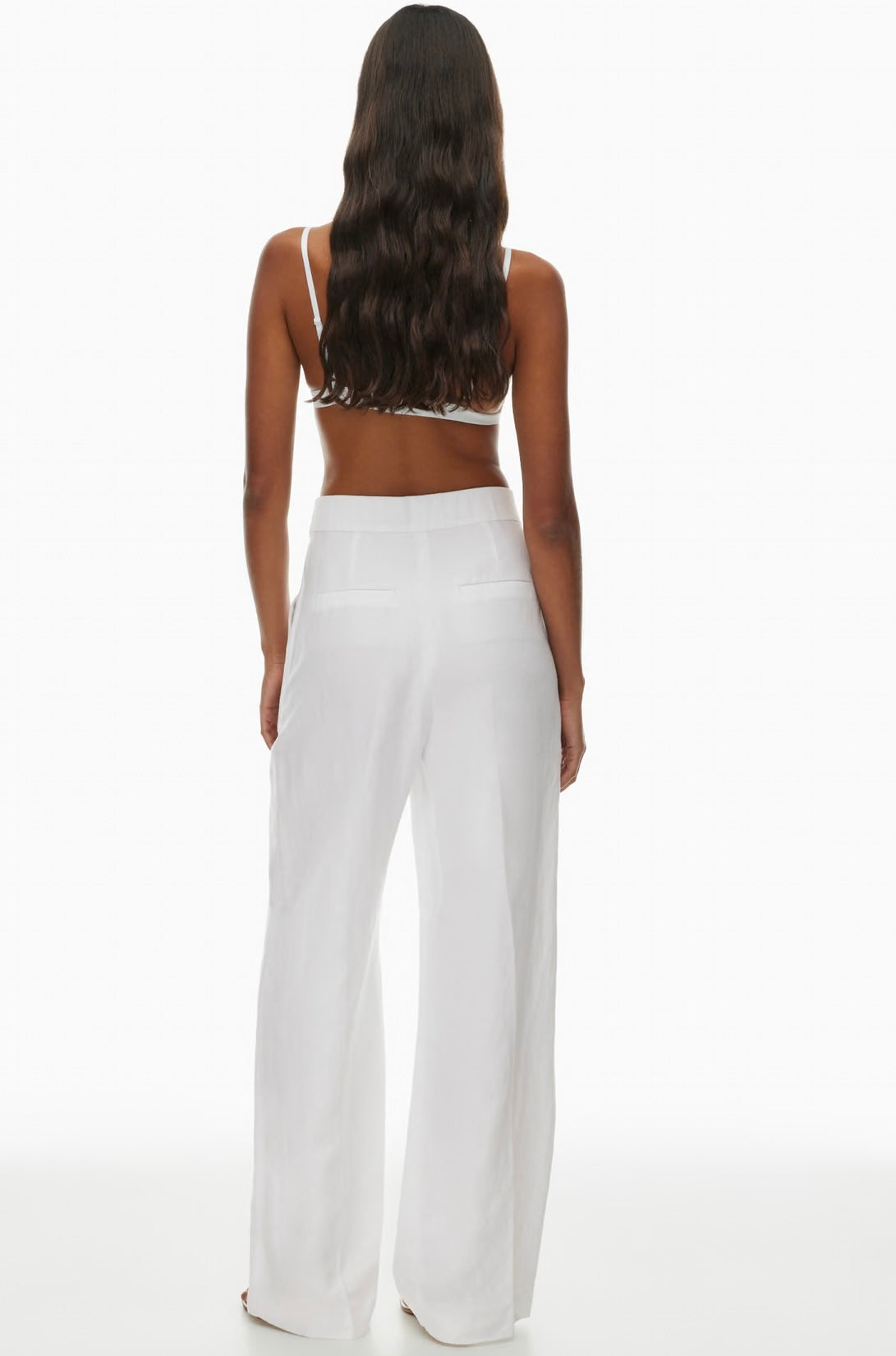 Wilfred - White Linen Trousers