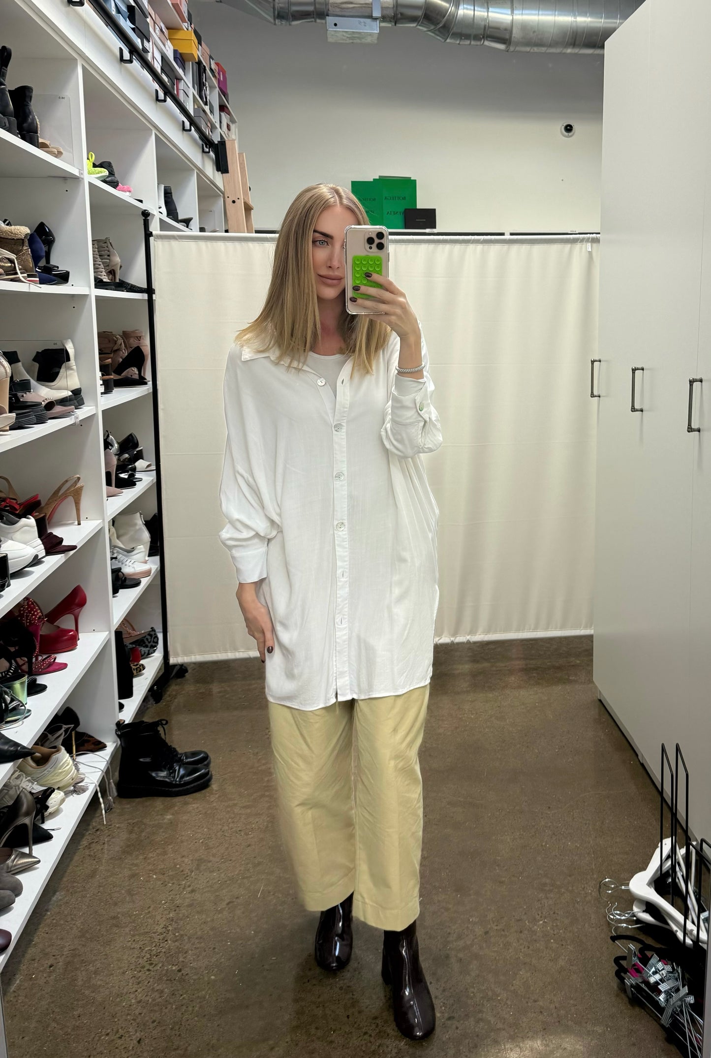 Electric & Rose - Oversized Button-Up Shirt