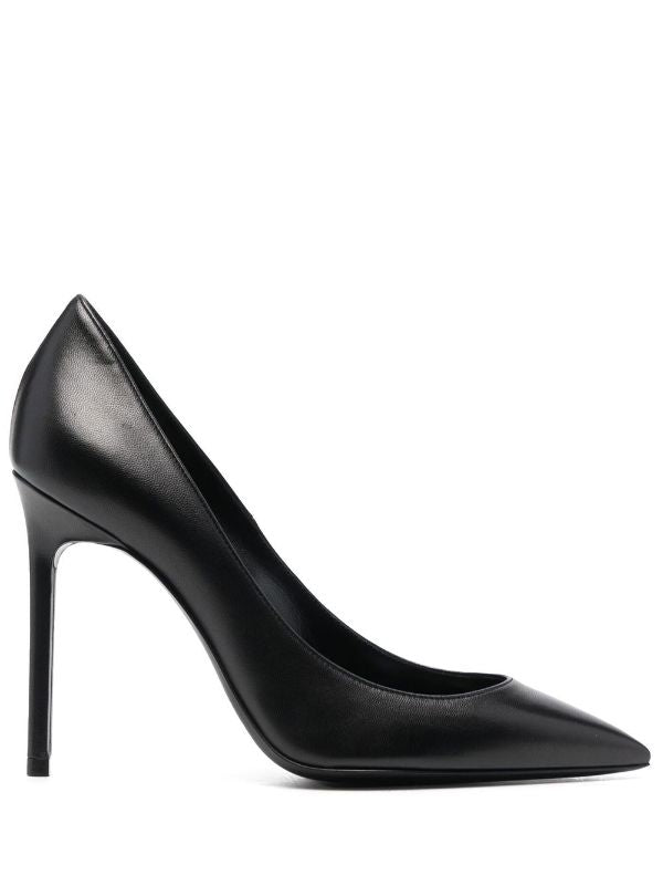 SAINT LAURENT black zoe 85 pumps