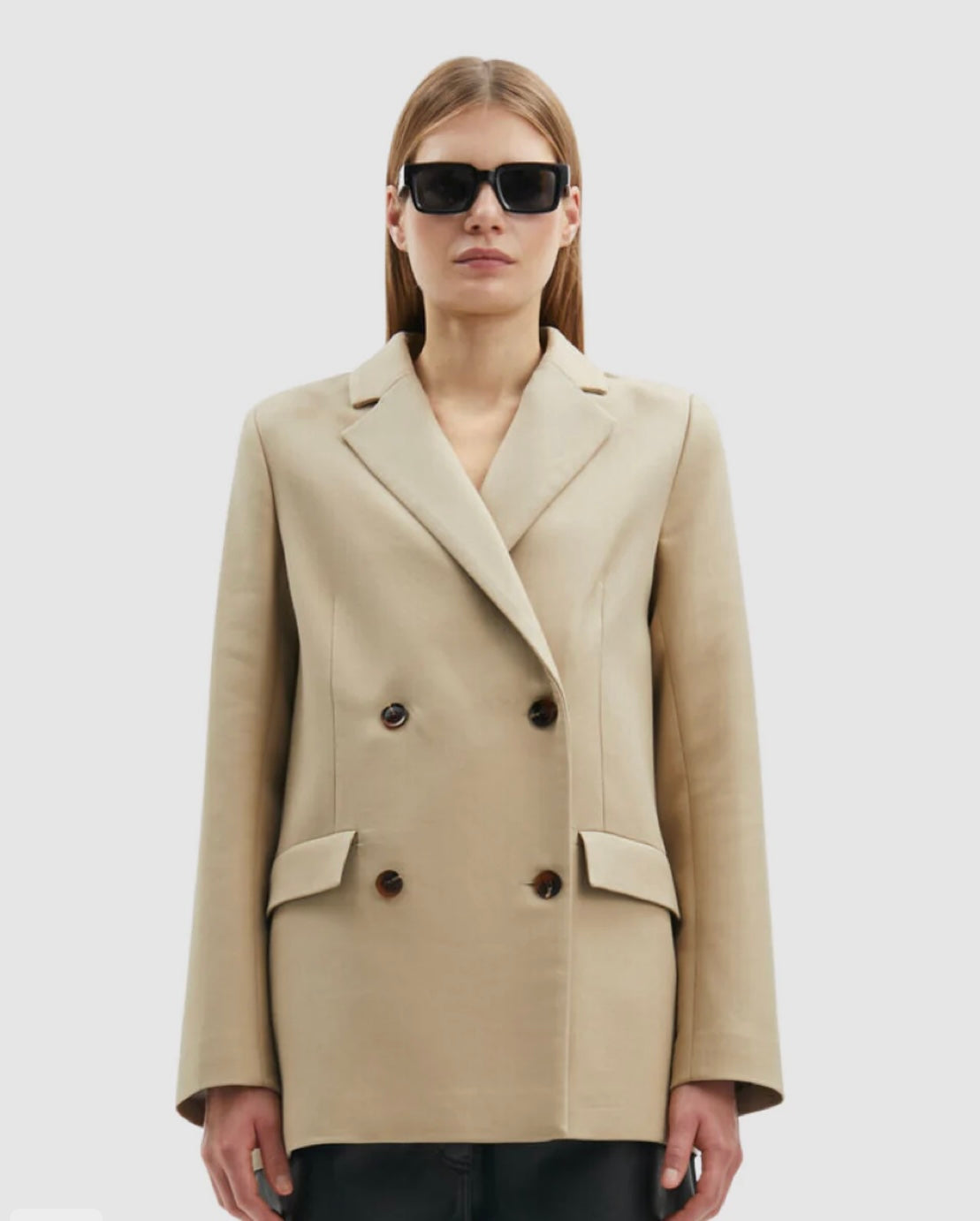 Samsoe Samsoe - Safalcon Blazer Jacket Chinchilla