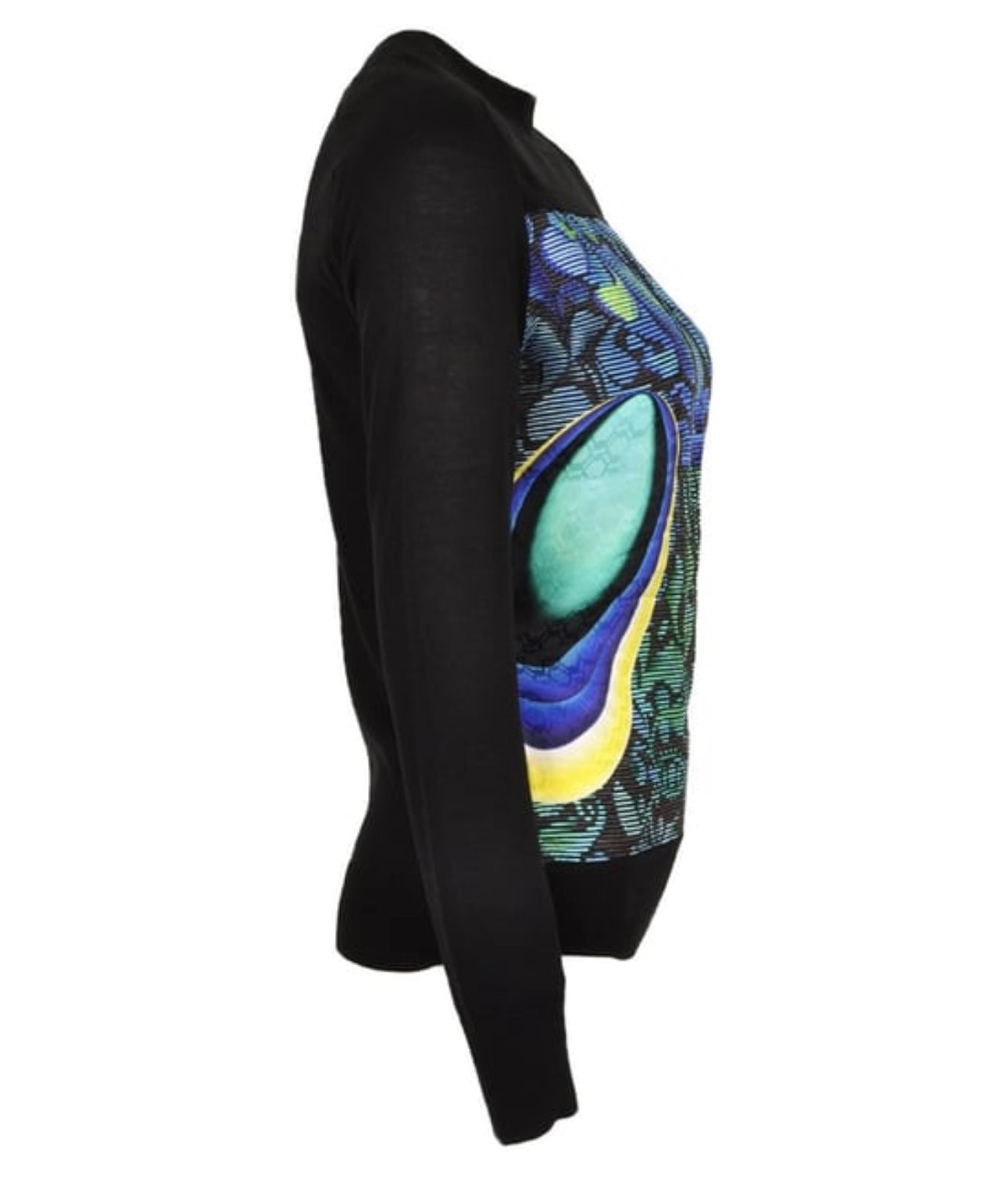 Peter Pilotto - Alice Printed Silk Blend Sweater