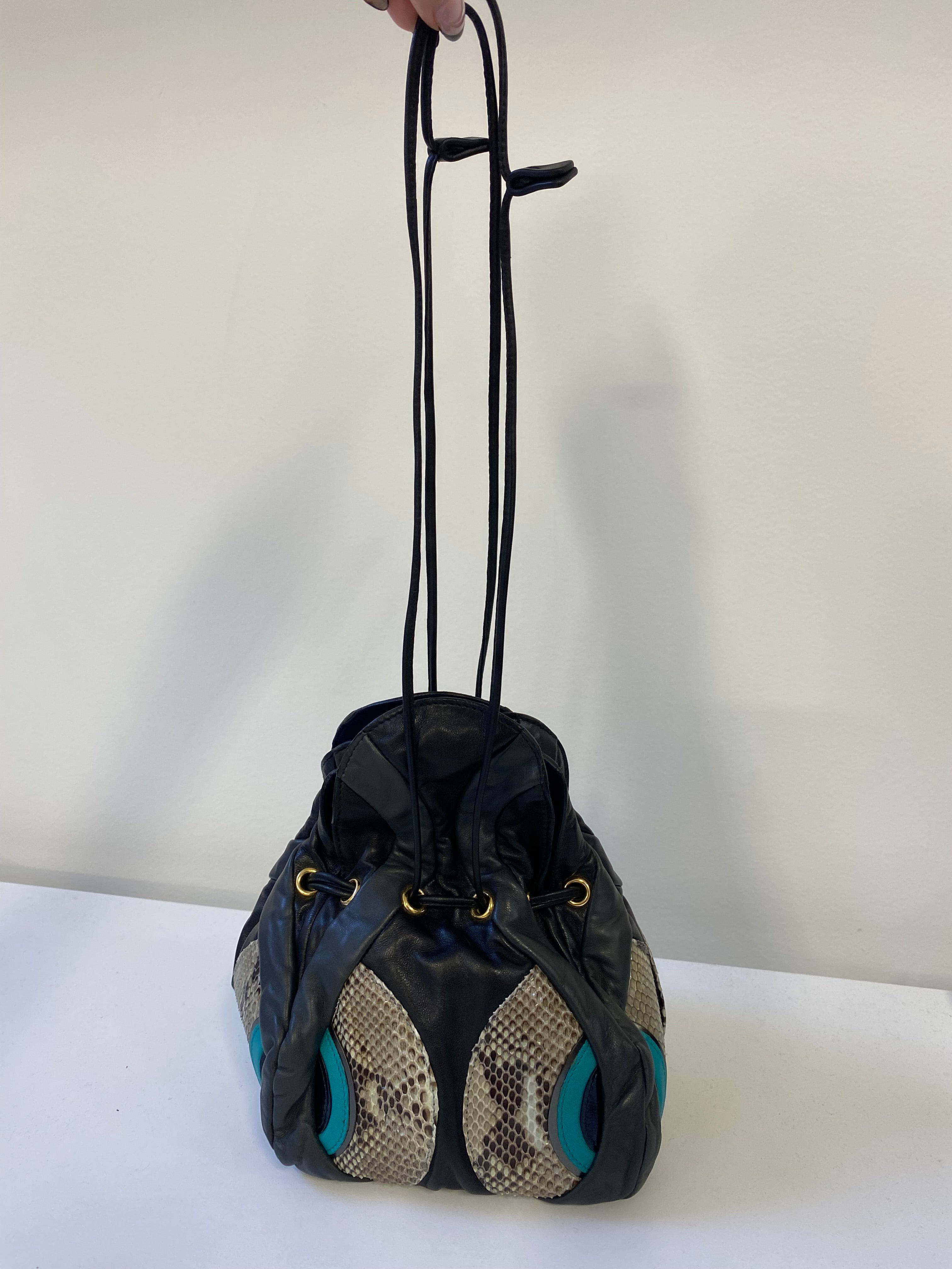 Miu Miu Snakeskin Pouch