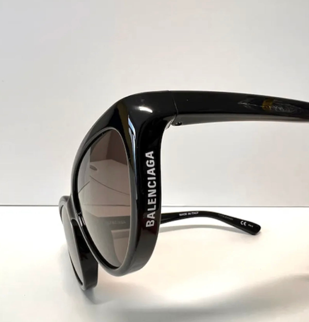 Balenciaga - Black Cat Eye Sunglasses