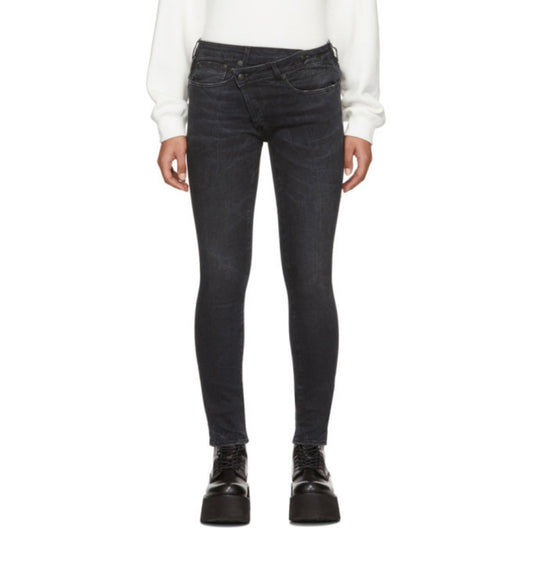 R13 - Cross Over Skinny Jeans