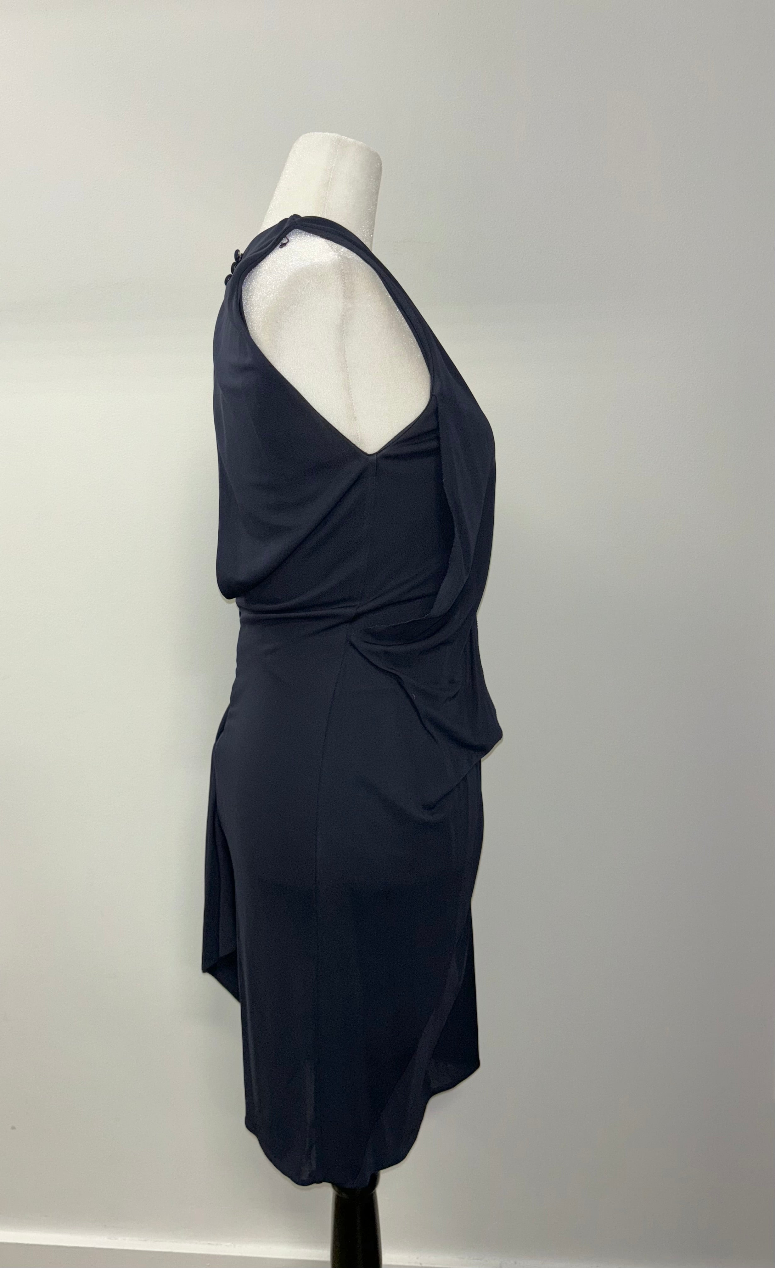 Acne Asymmetrical Draped Dress