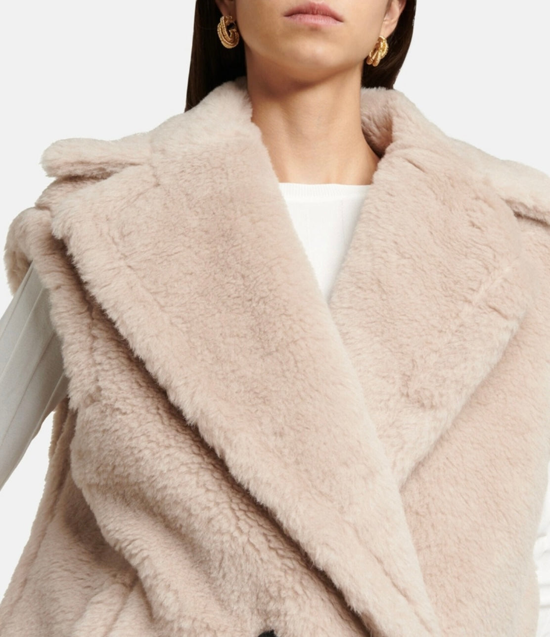 Max Mara - Libano alpaca wool-blend teddy vest