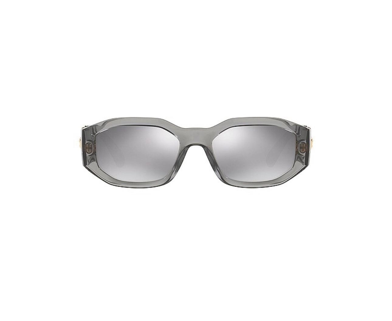 VERSACE - Tribute Oval in Crystal Grey & Grey Mirror