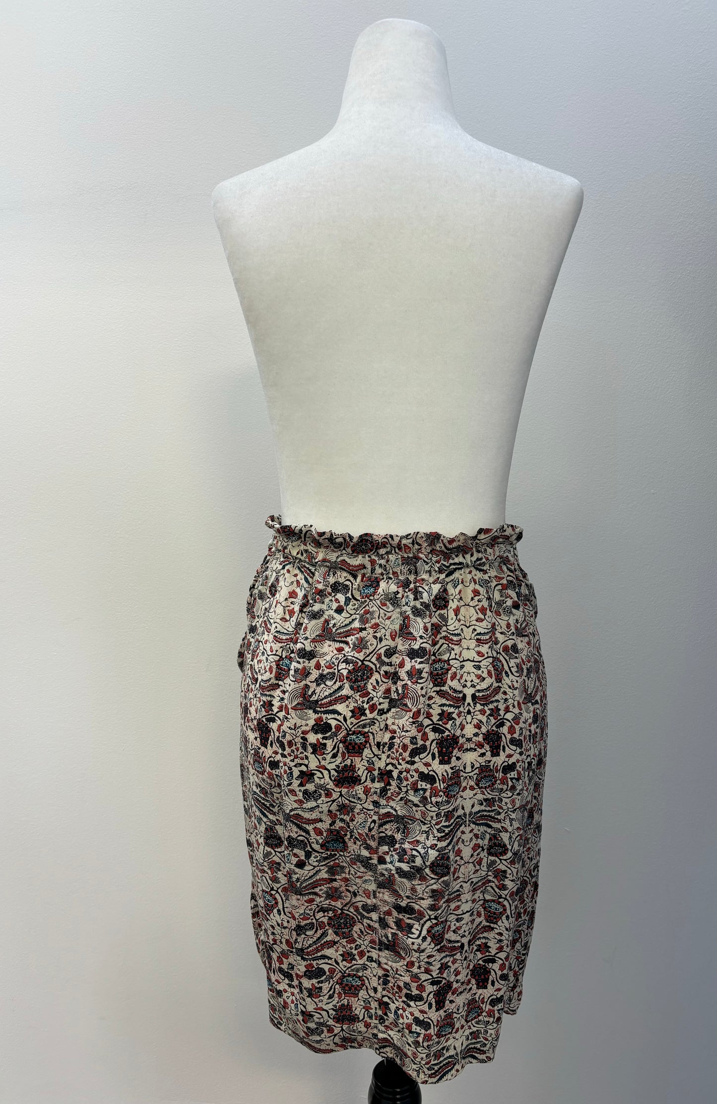 Isabel Marant Printed Silk Skirt