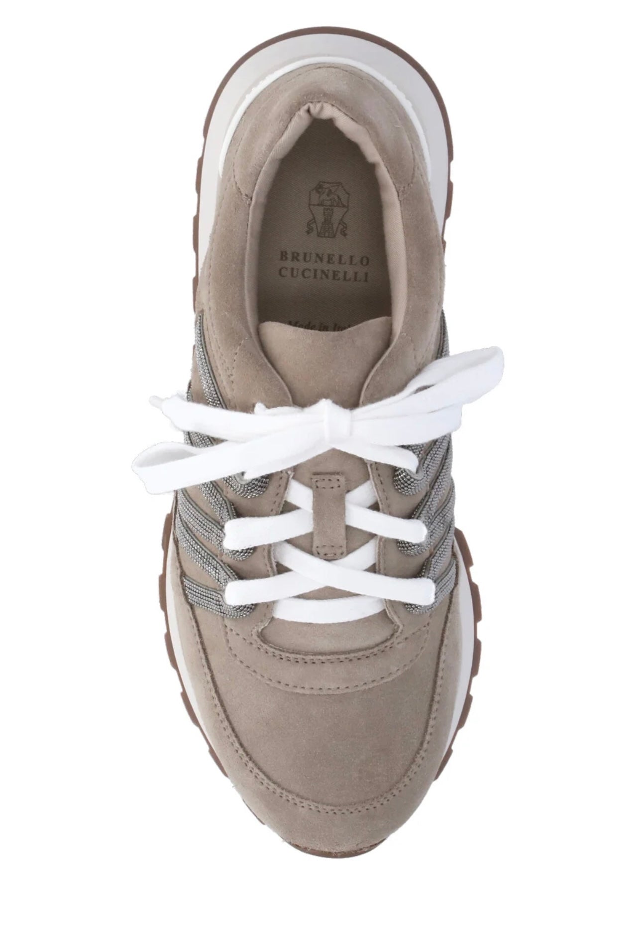 Brunello Cucinelli
Brunello Cucinelli Monili Striped Sneakers