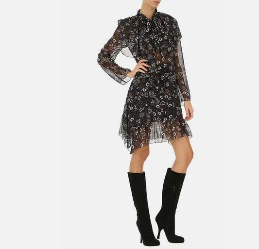 See by Chloe- Floral Ruffle Dress