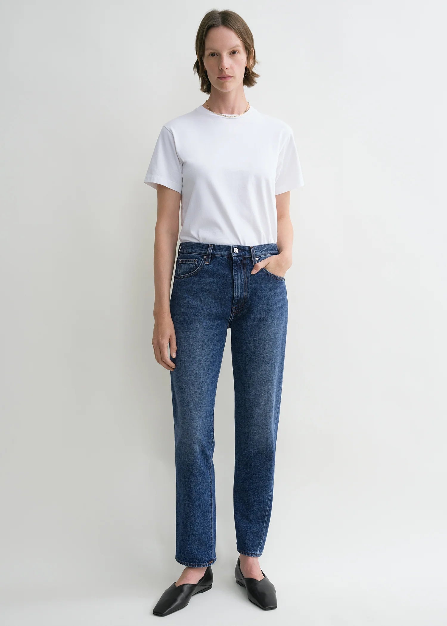 TOTEME twisted seam denim