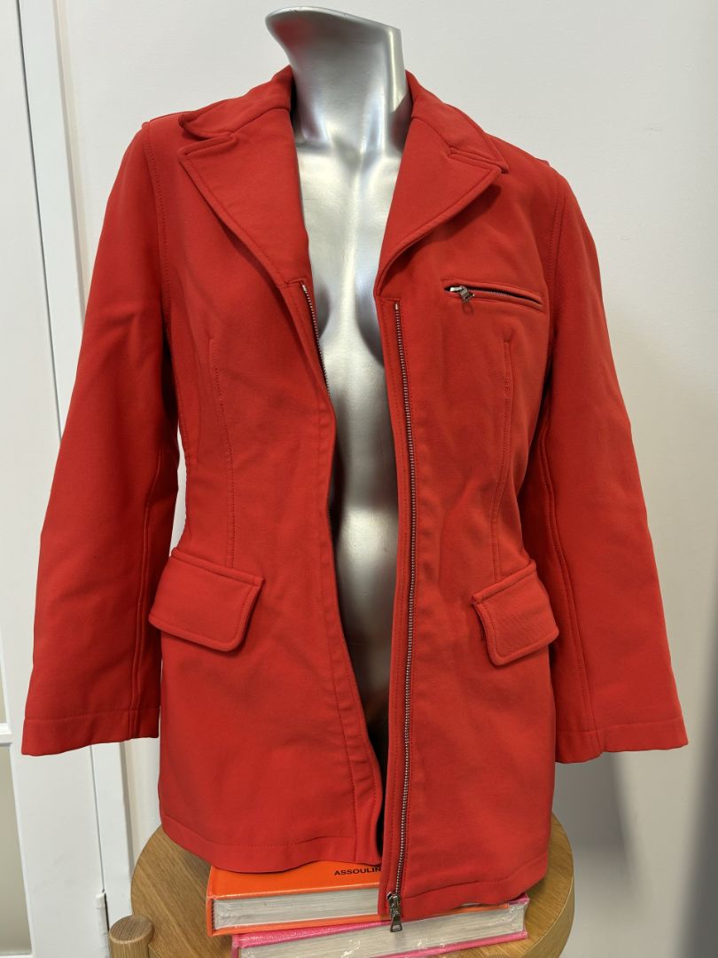 Prada Vintage Zip Collared Jacket