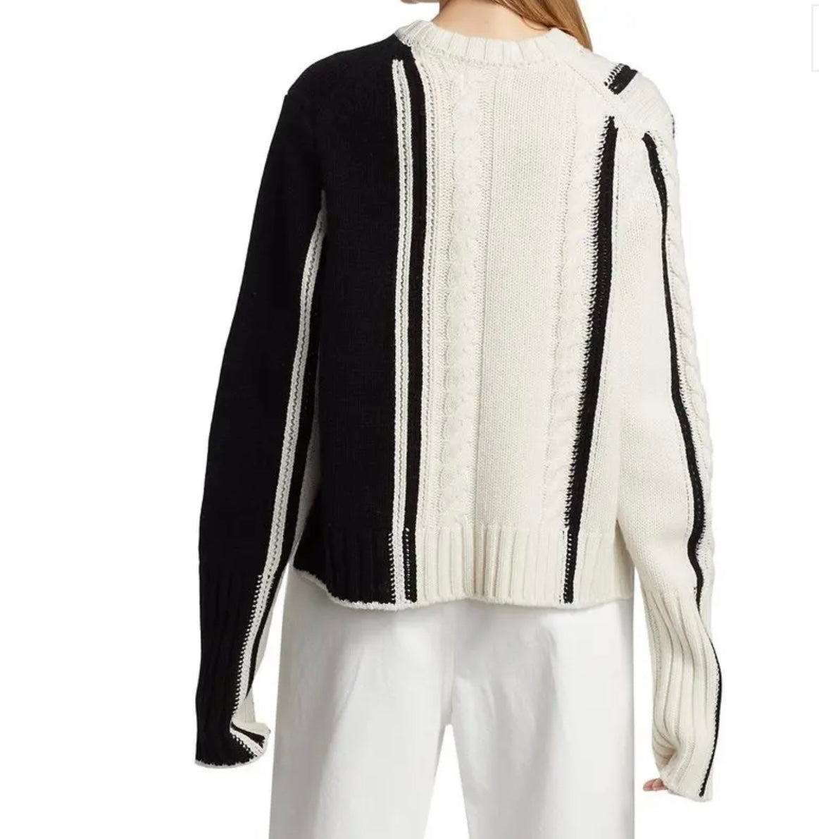 LOULOU STUDIO
Eike Cable Knit Sweater