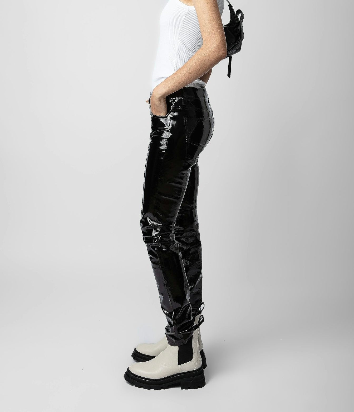 Zadig & Voltaire Vinyl Leather Pants