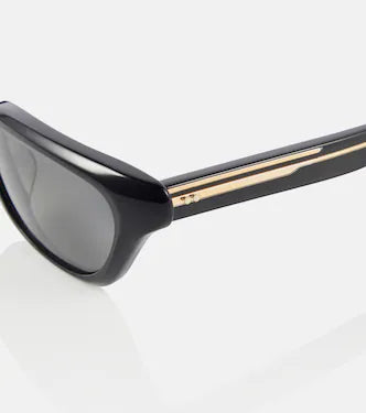 Khaite by Oliver Peoples Black Cat Eye Sunglasses