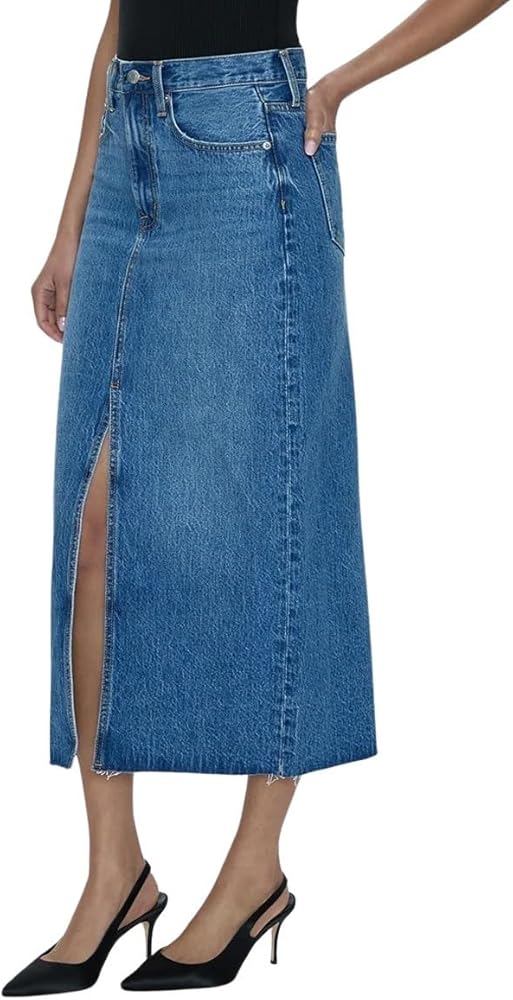 Pistola Midi Denim Skirt