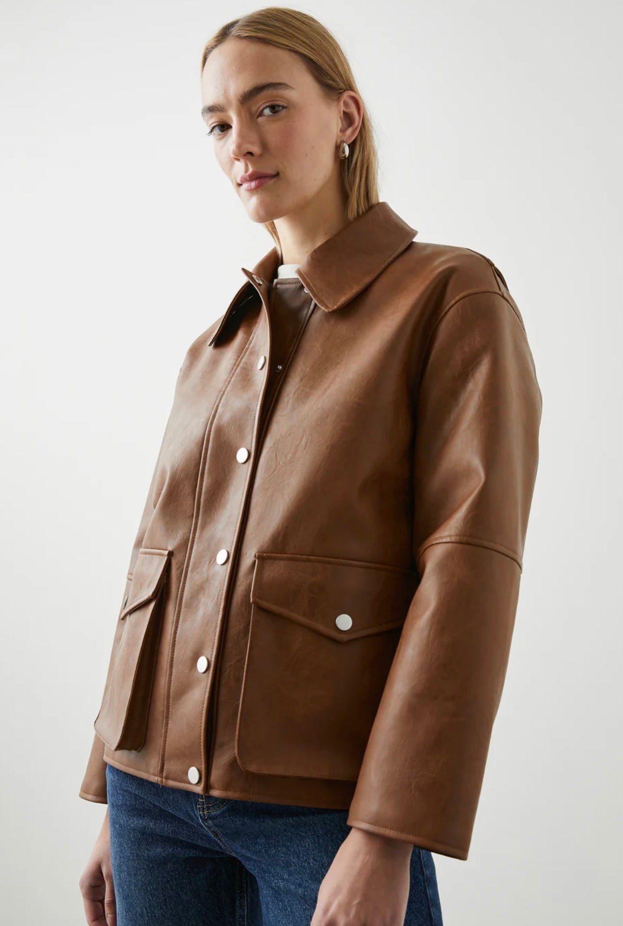 RAILS - Amos Skirt & Mathis Jacket 
Russet