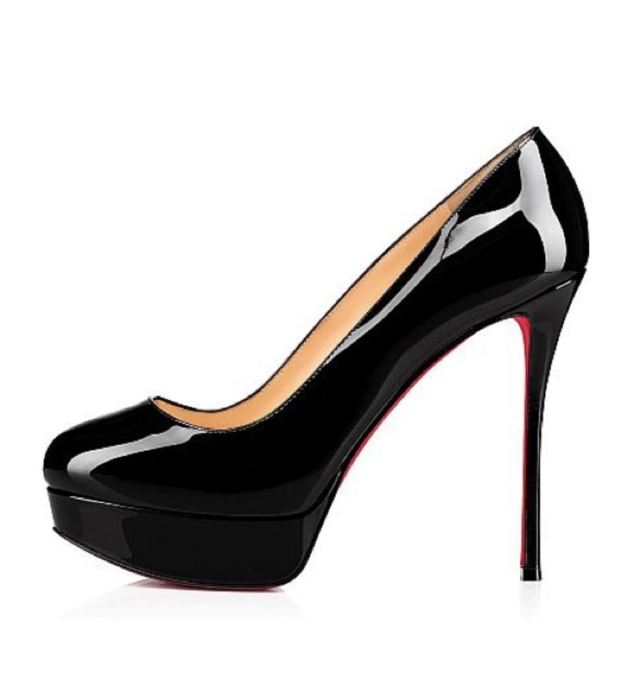 Christian Louboutin - Bianca Black Patent Leather Pumps