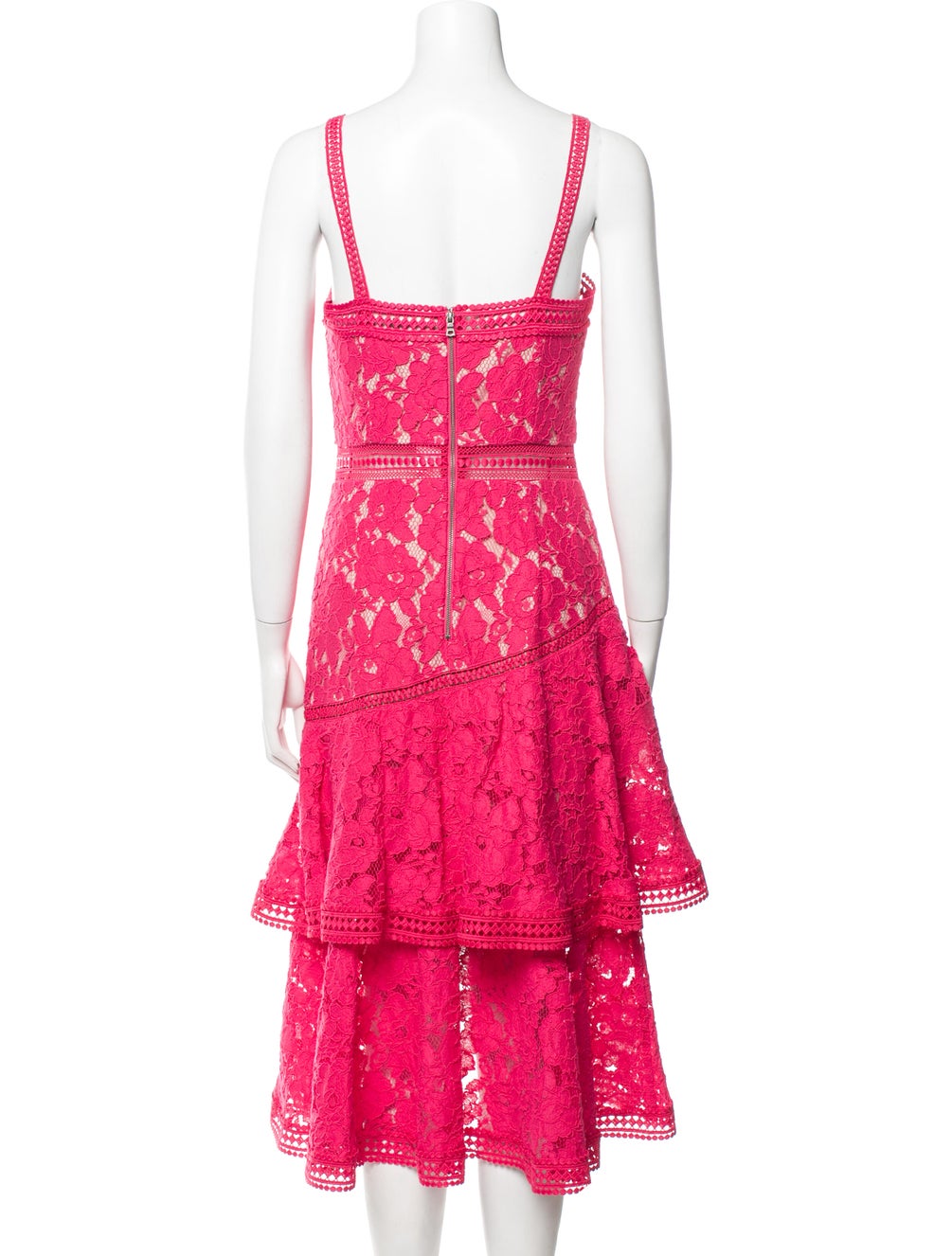 ALICE + OLIVIA lace short dress