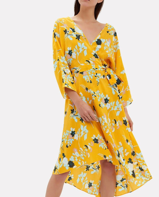 Diane Von FURSTENBERG - Marigold Eloise Wrap Dress