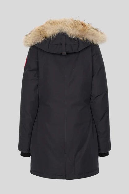 CANADA GOOSE black mid length parka