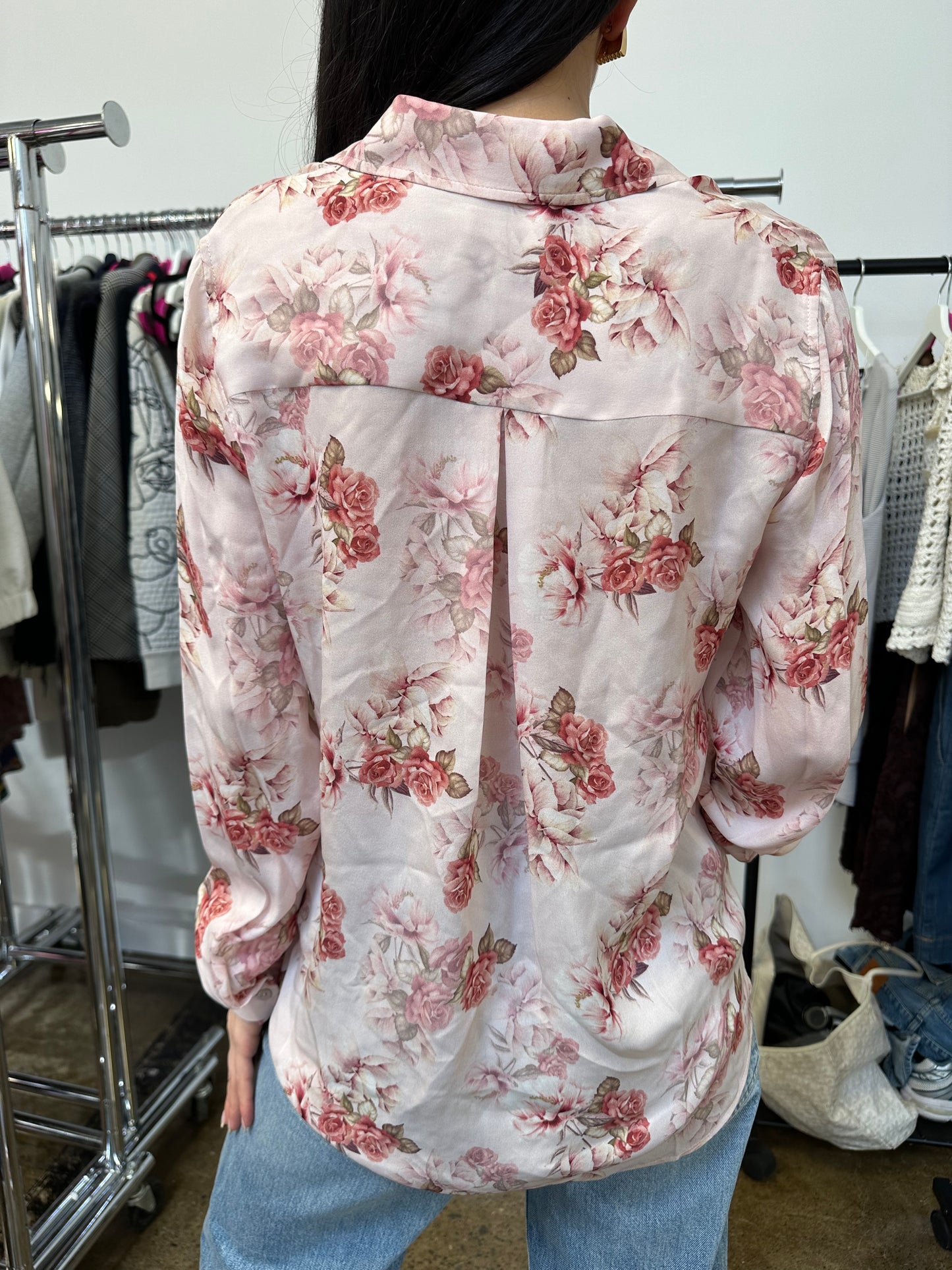 L’AGENCE - Floral Button up blouse