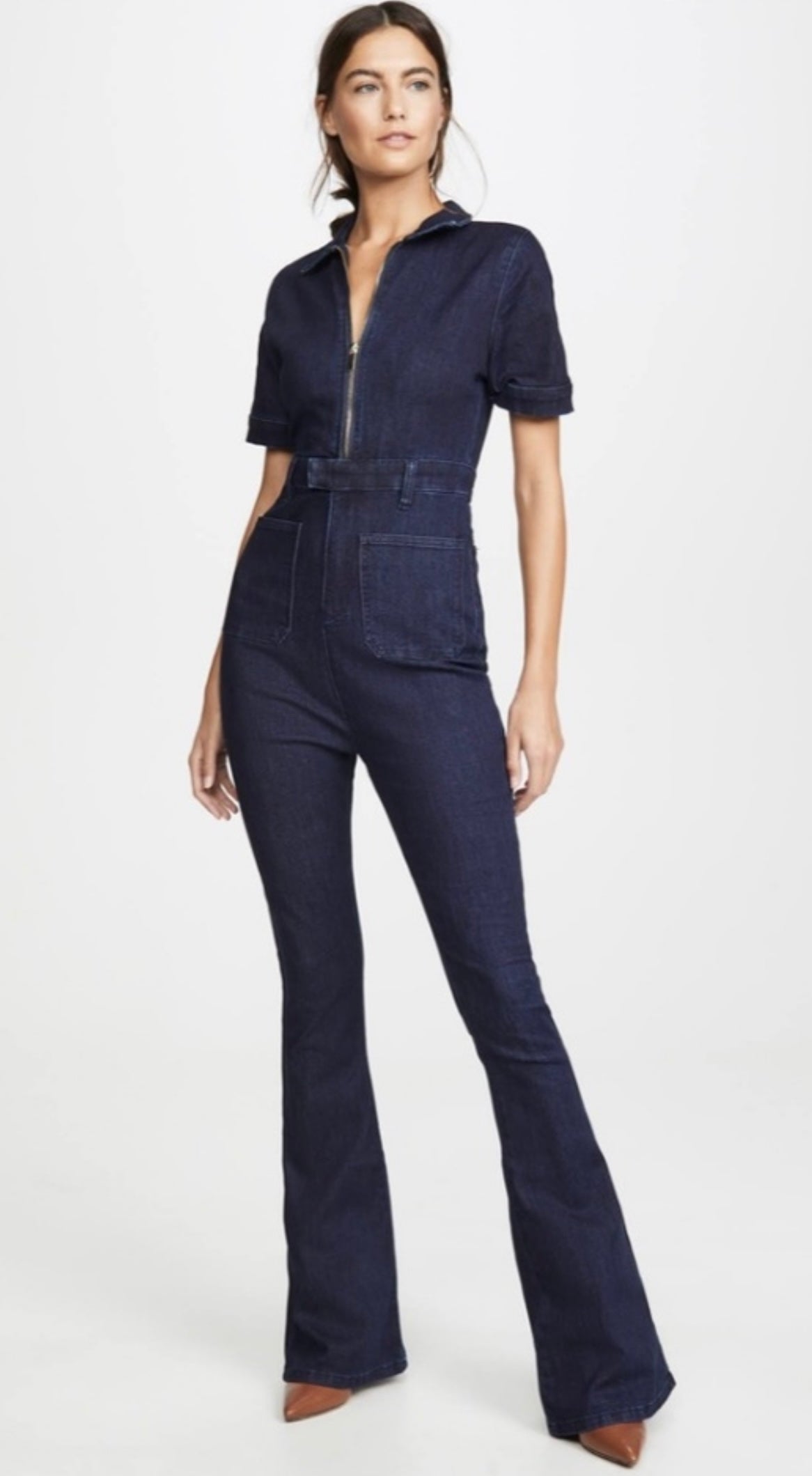 WE WORE WHAT denim jumpsuit