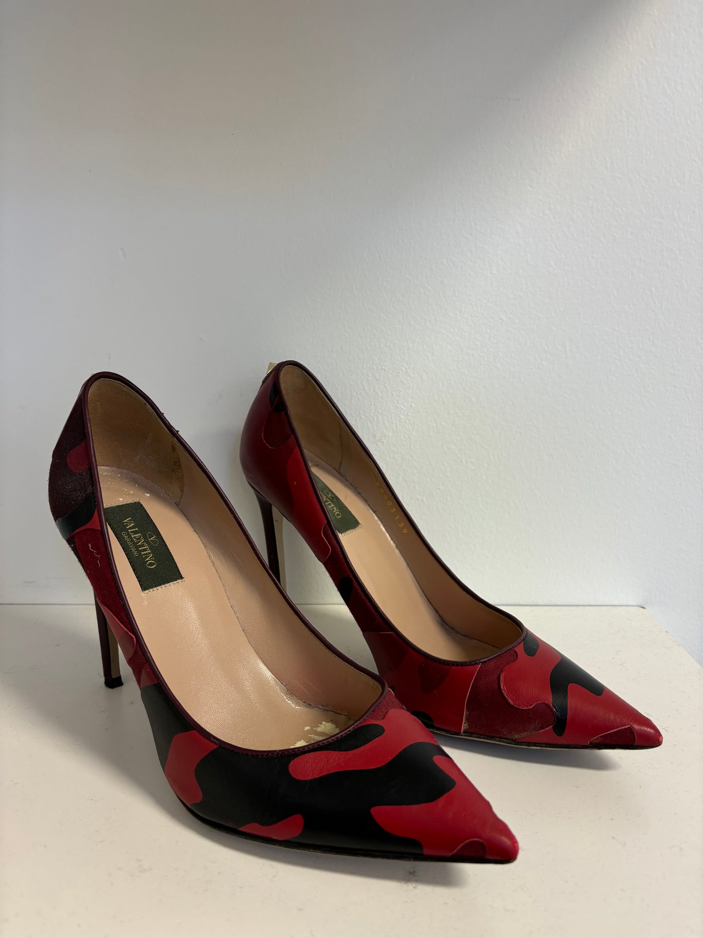 Valentino Red Camo Pumps