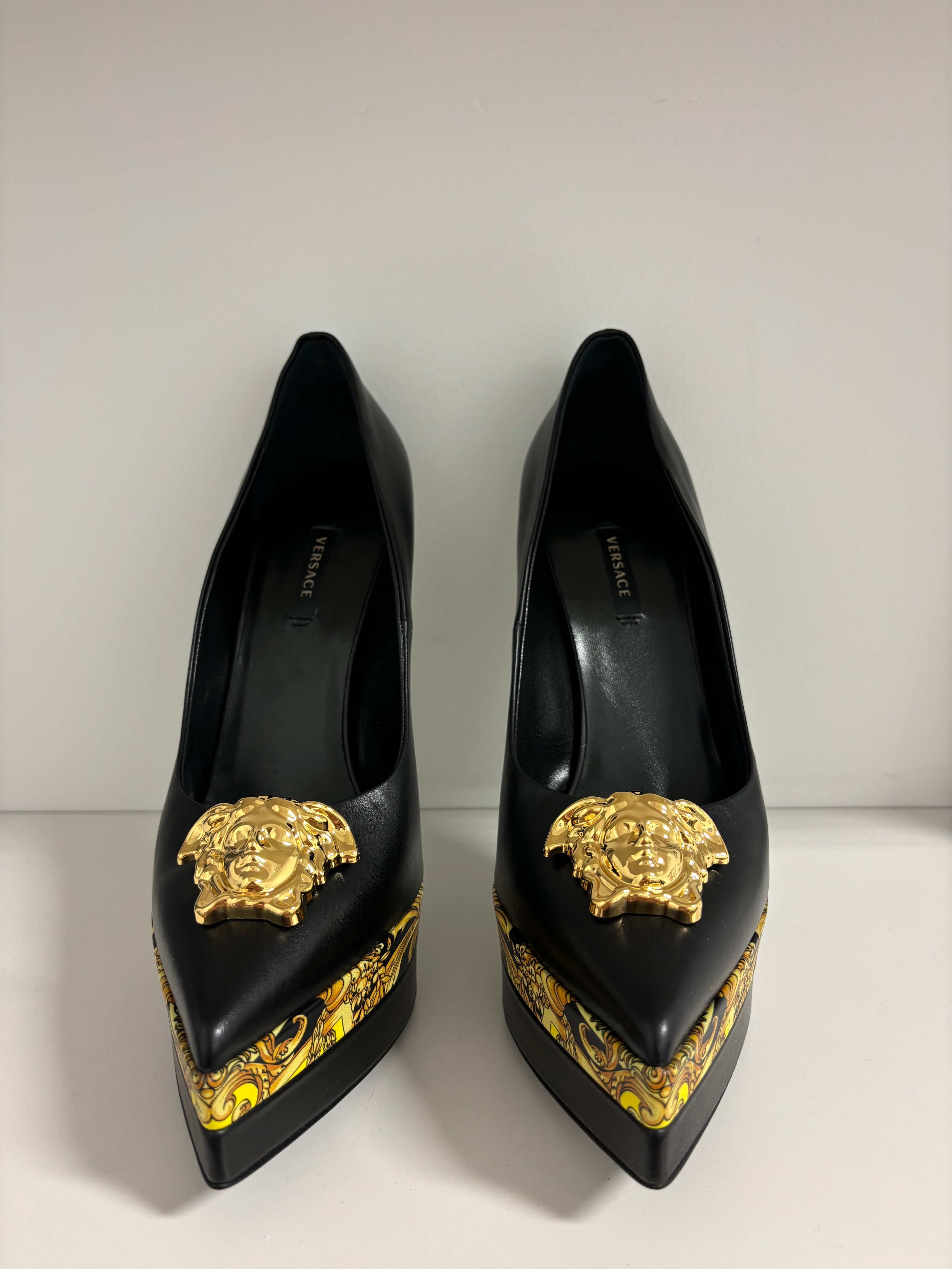 VERSACE medusa pumps