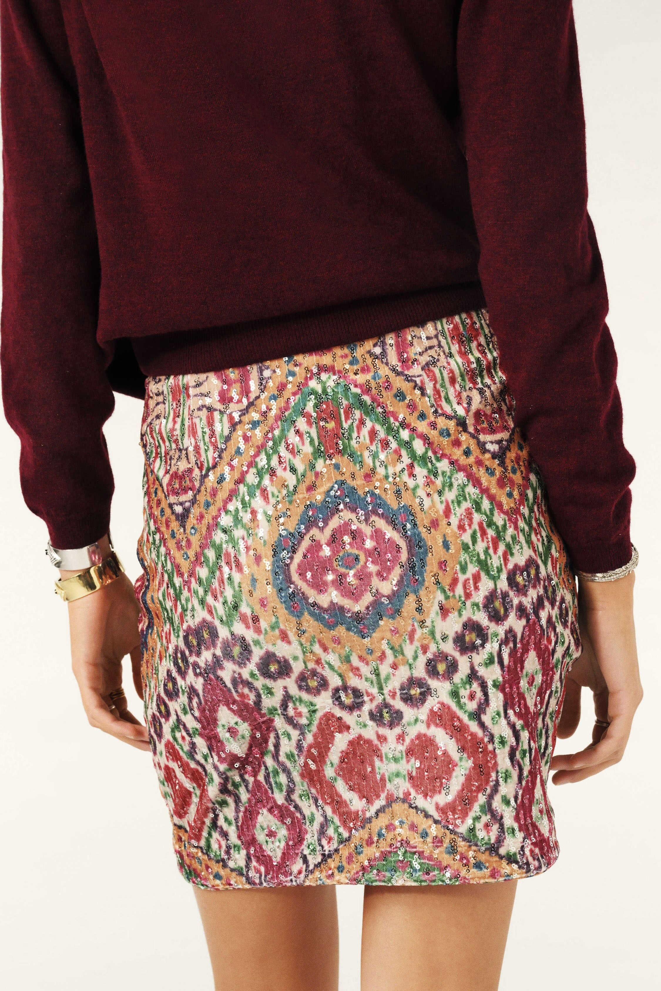 BA&SH jupe toya skirt