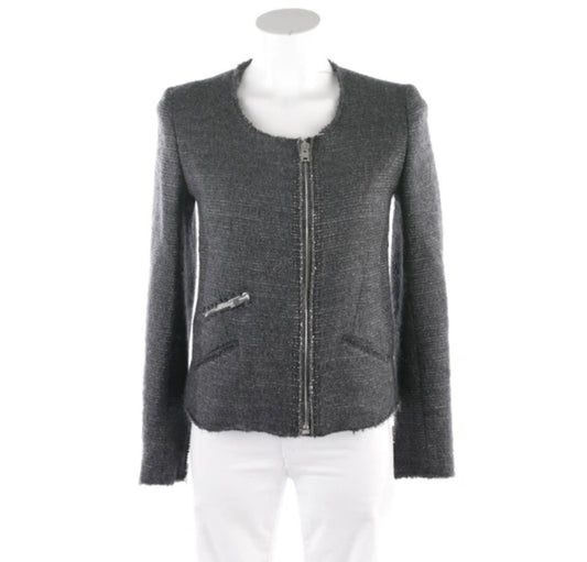 IRO - grey zip jacket
