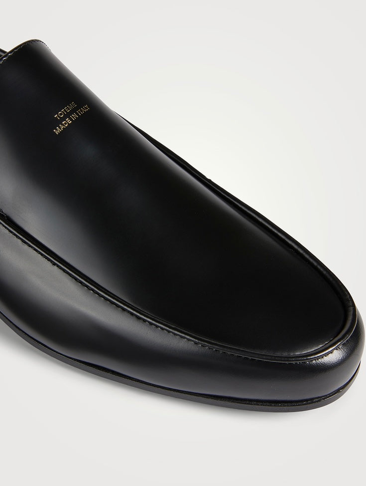 TOTÊME
The Oval Leather Loafers