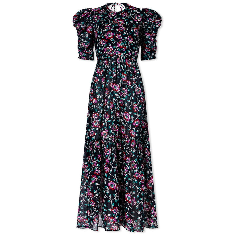 Isabel Marant Etoile Cotton Sichelle Floral Maxi Dress