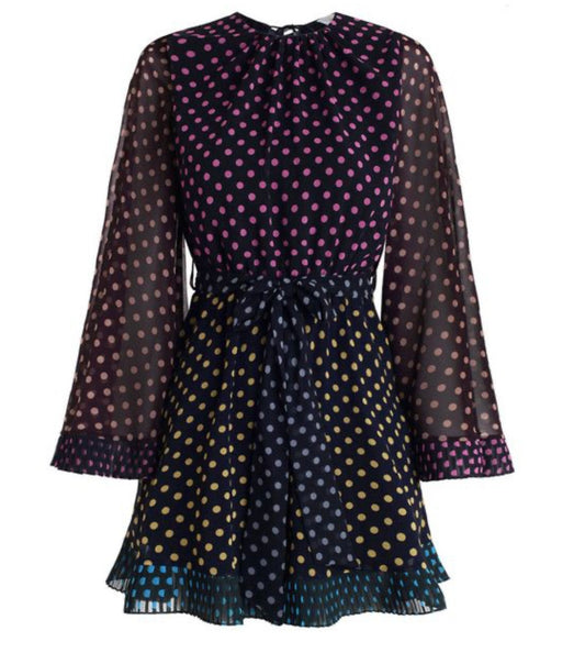 ZIMMERMANN MAPLES PLAYSUIT IN POLKA DOTS