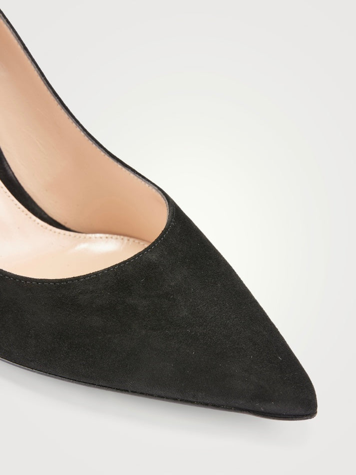 GIANVITO ROSSI
Gianvito 85 Suede Pumps