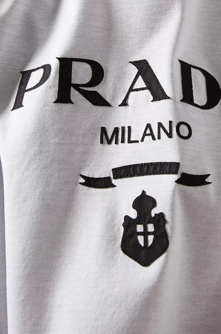 PRADA
Logo T-shirt in Cotton Jersey