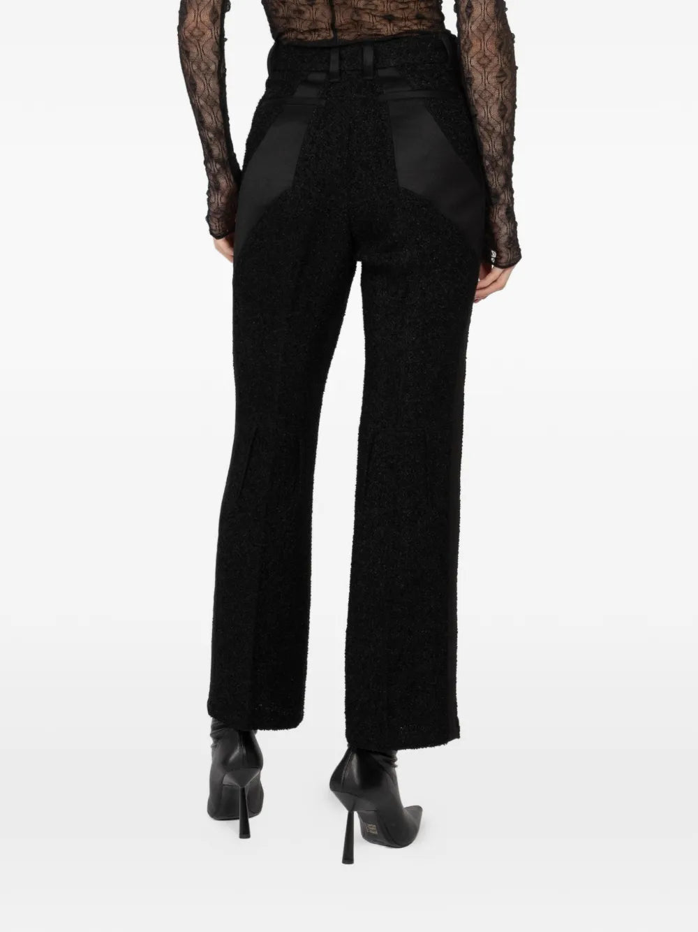 SHIRO SAKAI black boucle dress pants