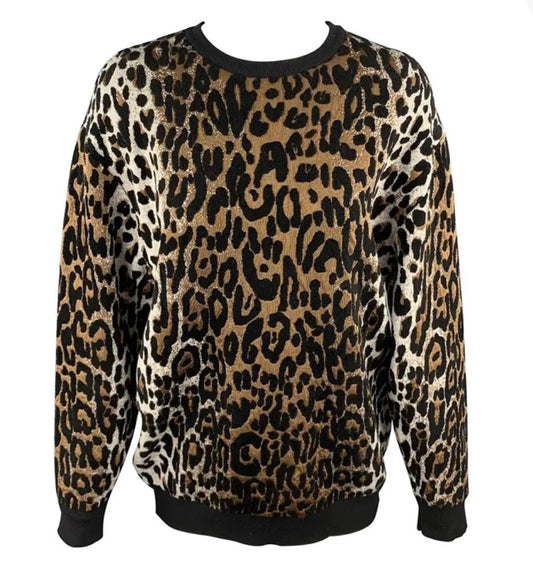 Stella McCartney Leopard Print Sweater