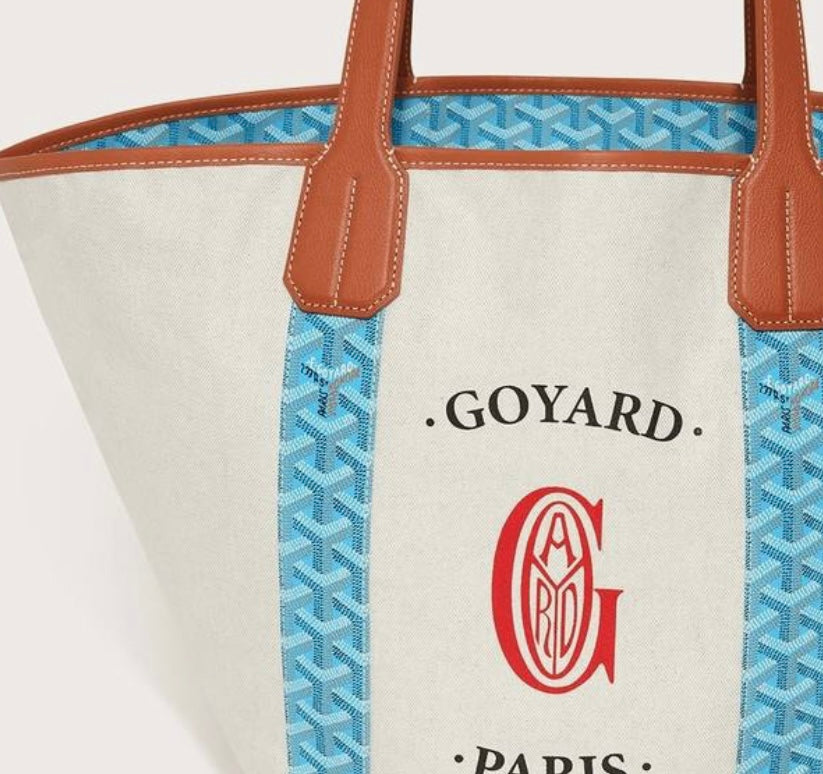 Goyard - Belharra Tote Bag Turquoise Blue