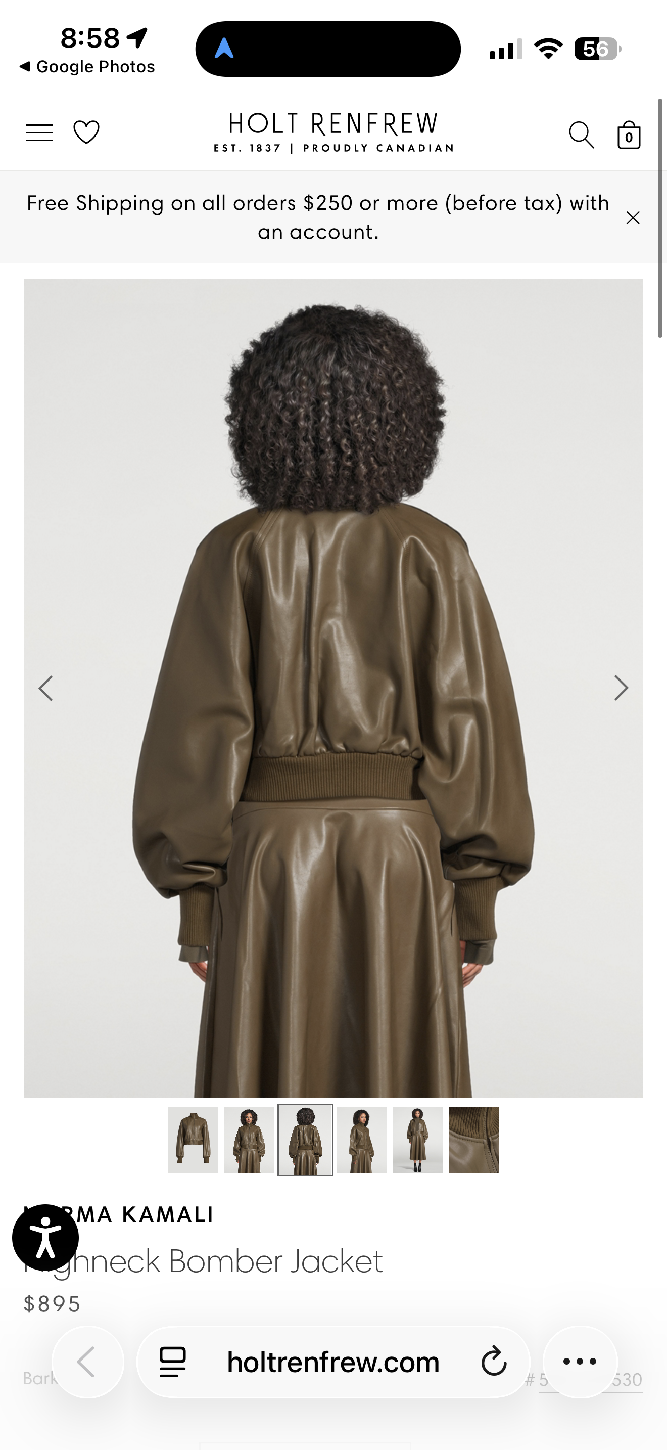 NORMA KAMALI jacket and skirt set