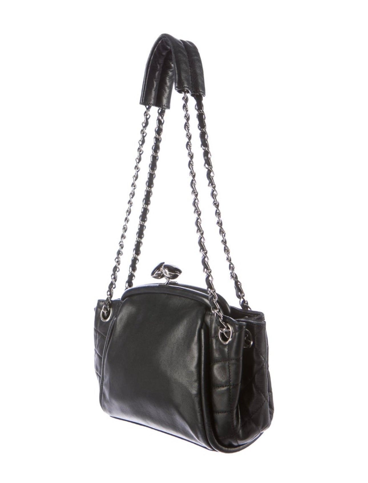 Preloved Chanel - Vintage Kiss Clasp Bag