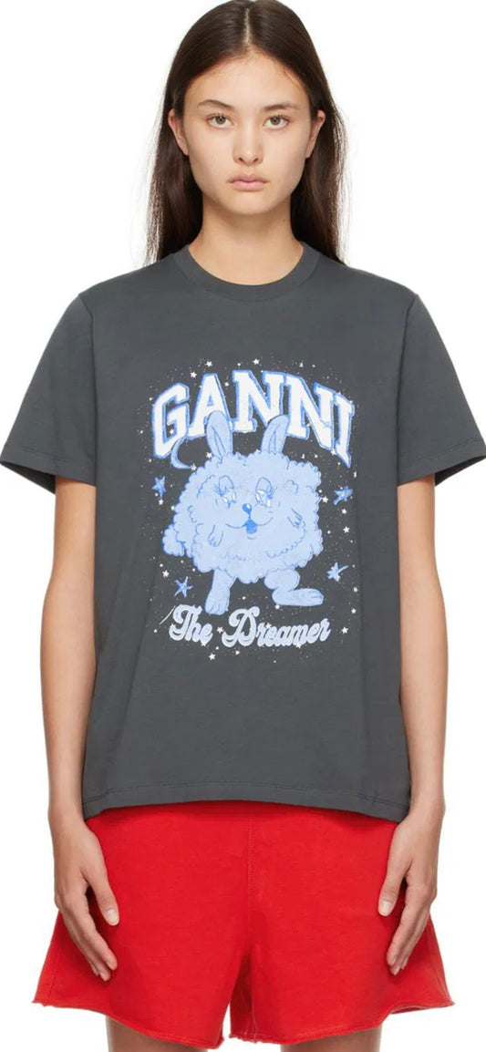 GANNI - 
Dream Bunny T-Shirt