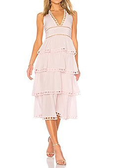 Cynthia Rowley Tiered Dress