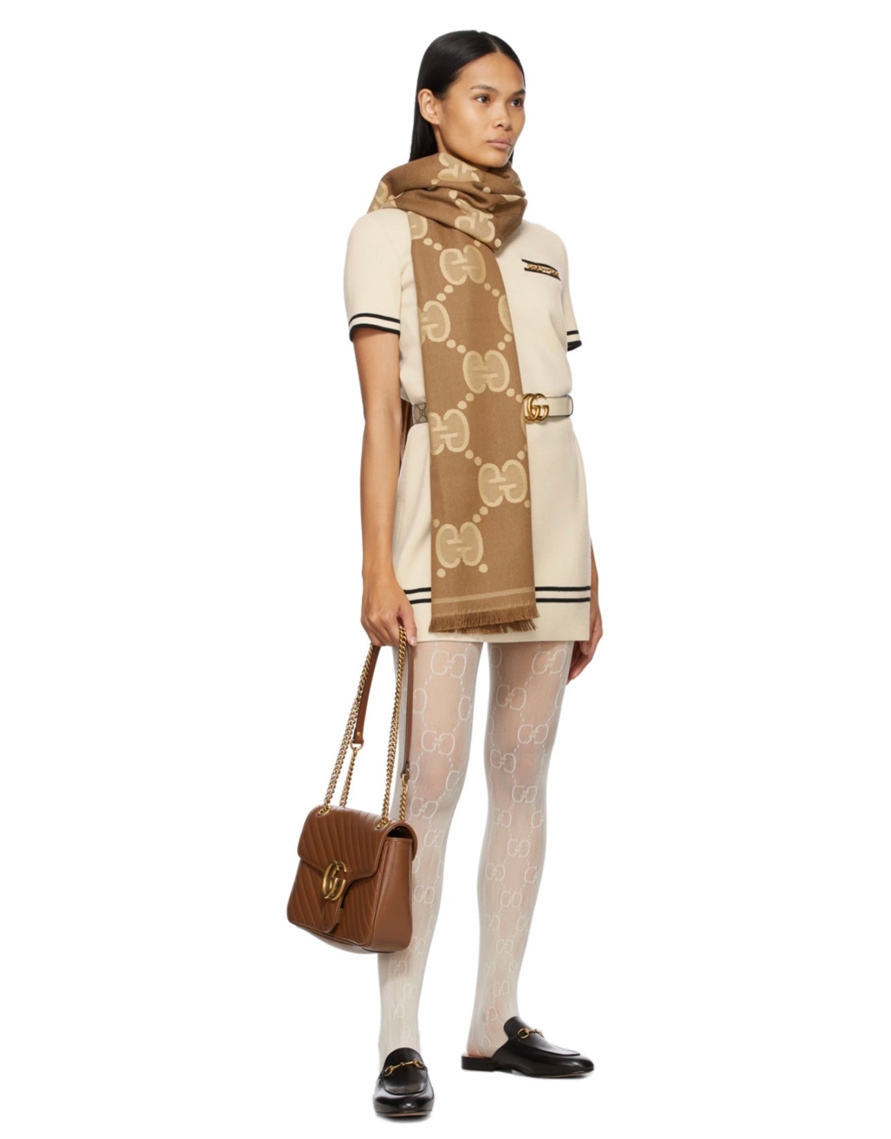 GUCCI - WOMEN'S PRINCETOWN LEATHER SLIPPER