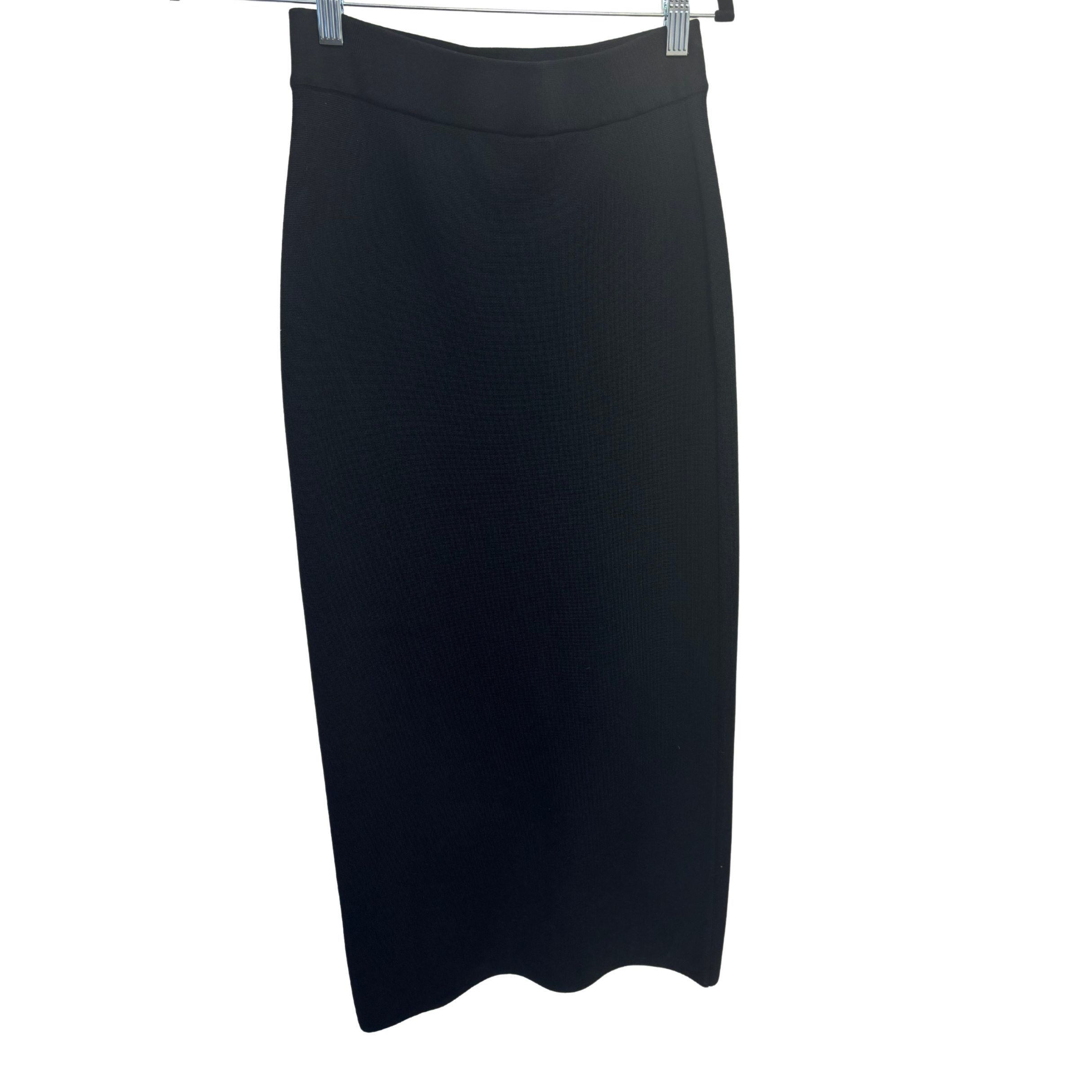 GAUGE81 black knee length skirt