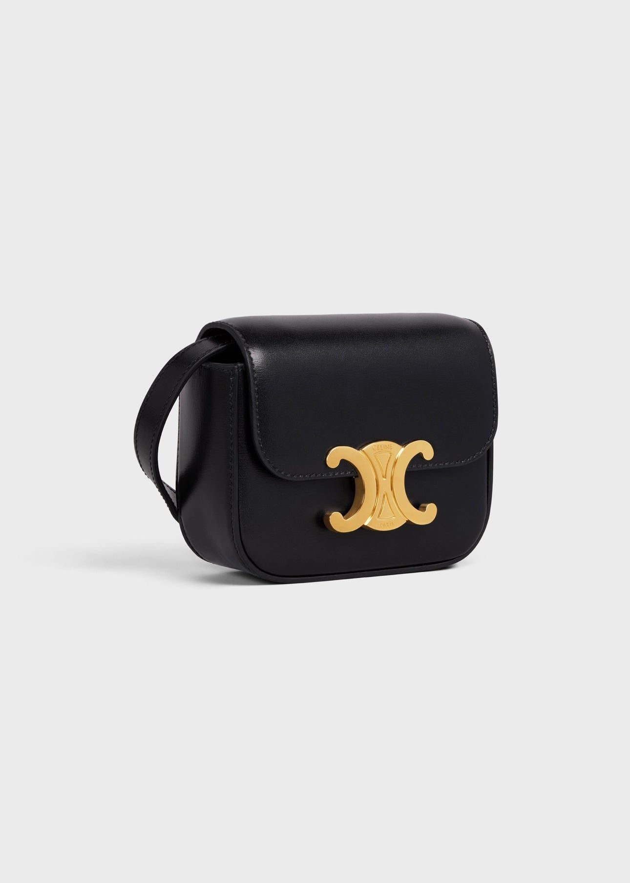 CELINE - MINI CLAUDE IN SHINY CALFSKIN