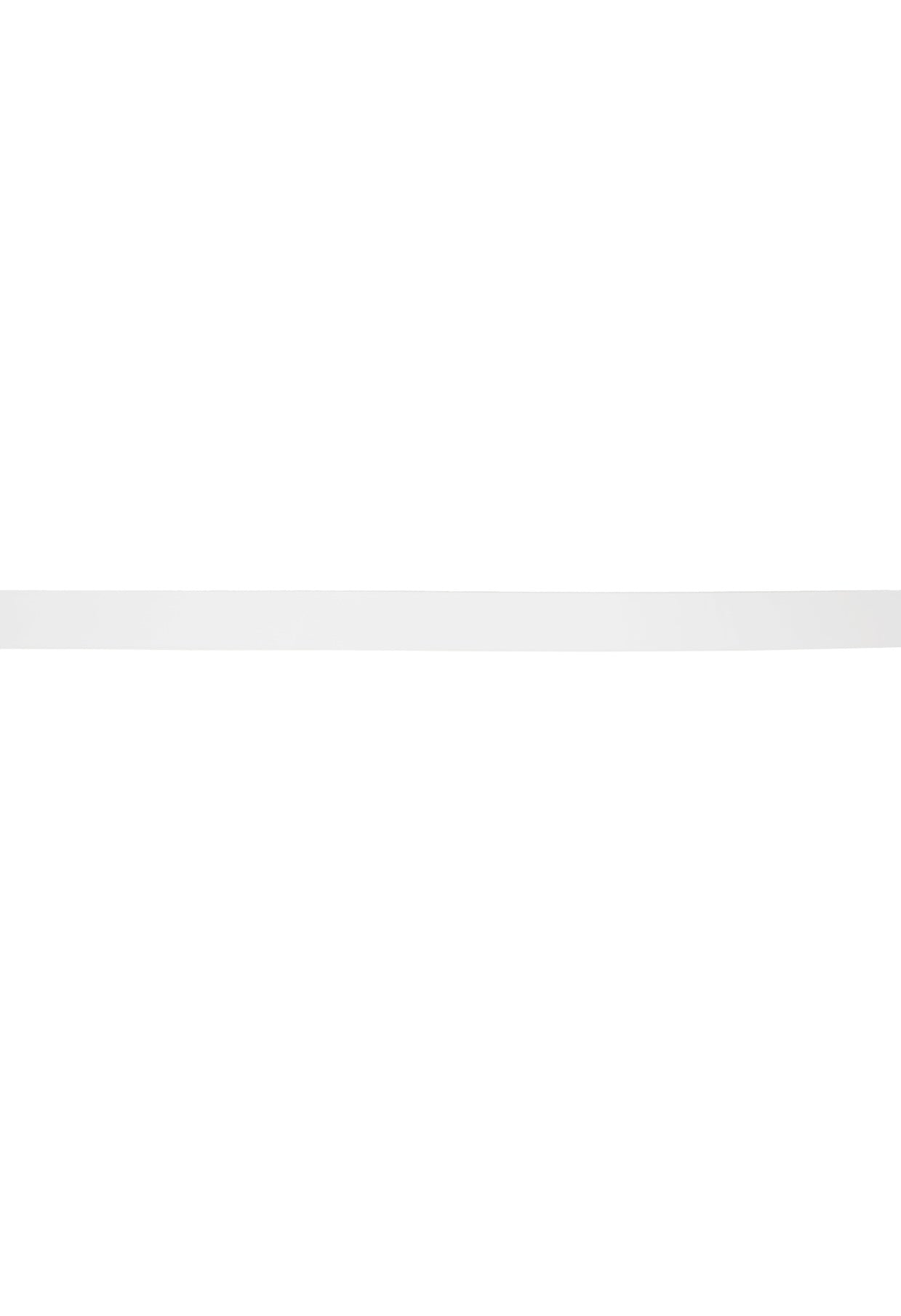 BY FAR - Moore Belt in White